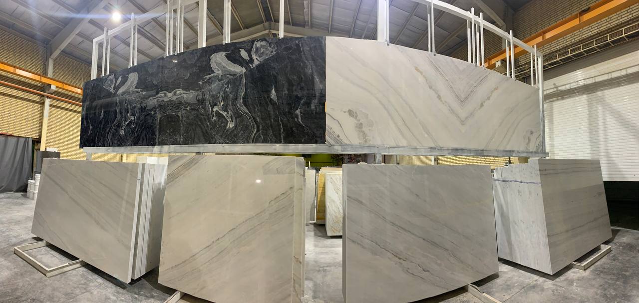 Aligudarz Wlite Marble slabs